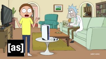 rick a morty reklama ps5