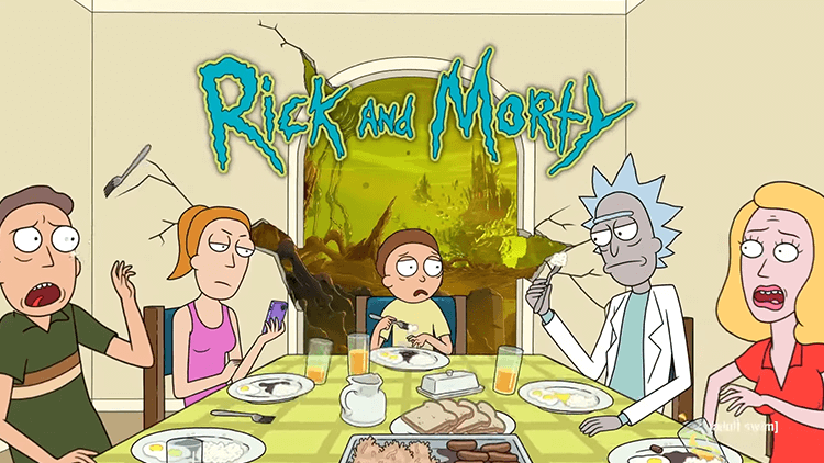 rick a morty 5 serie trailer