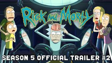 rick a morty trailer 5 serie