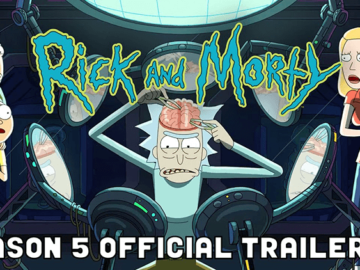 rick a morty trailer 5 serie