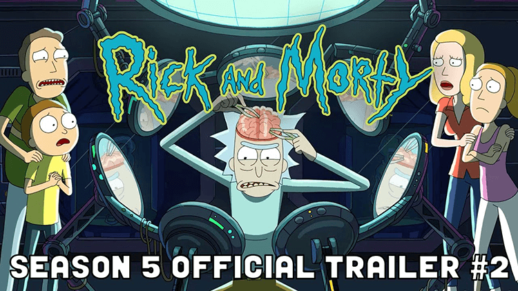 rick a morty trailer 5 serie