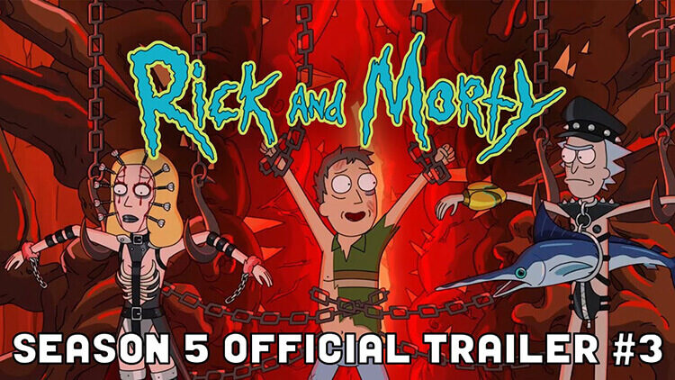 rick a morty 5 serie trailer 3
